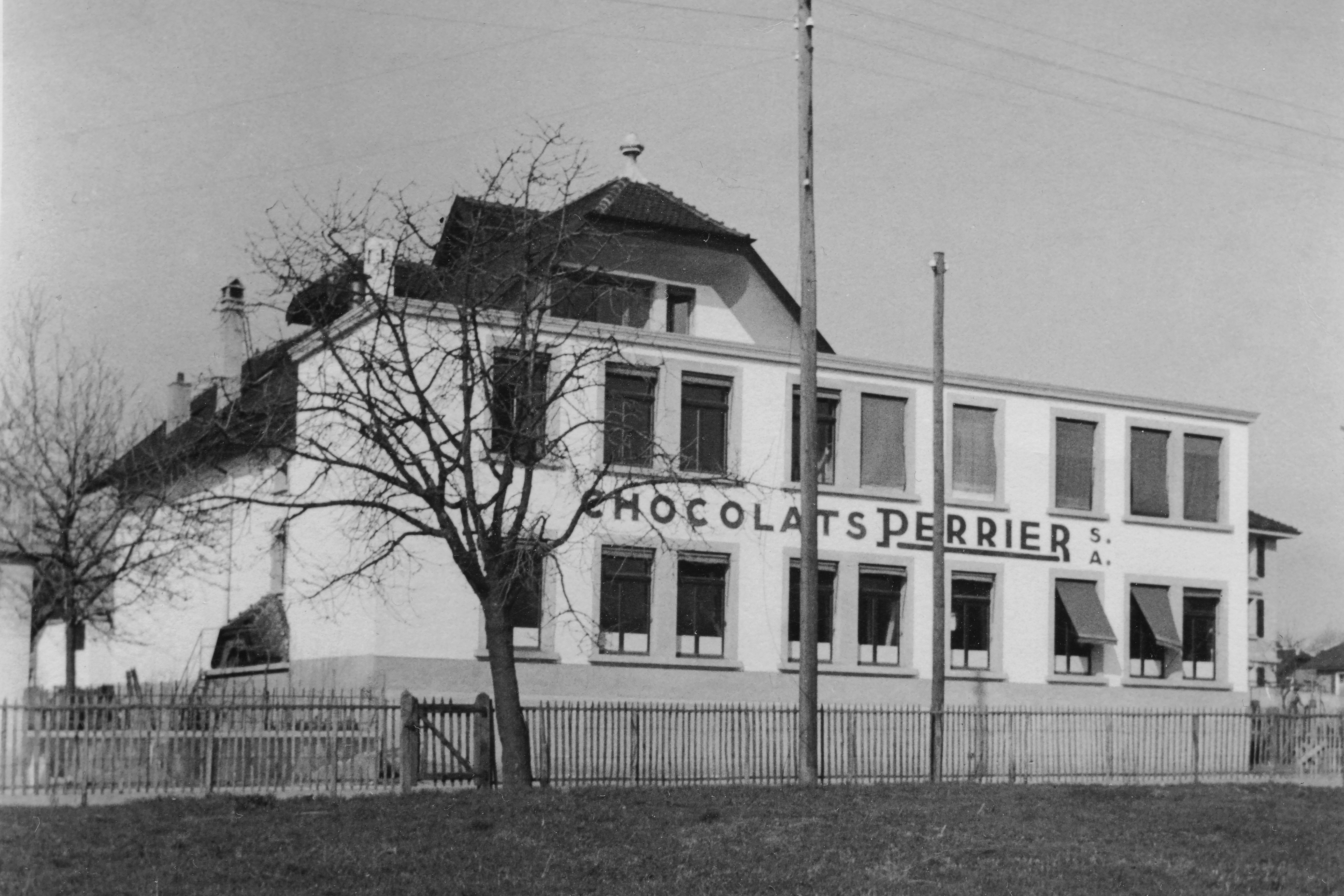 Histoire de la Chocolaterie Perrrier, Chavannes-près-Renens