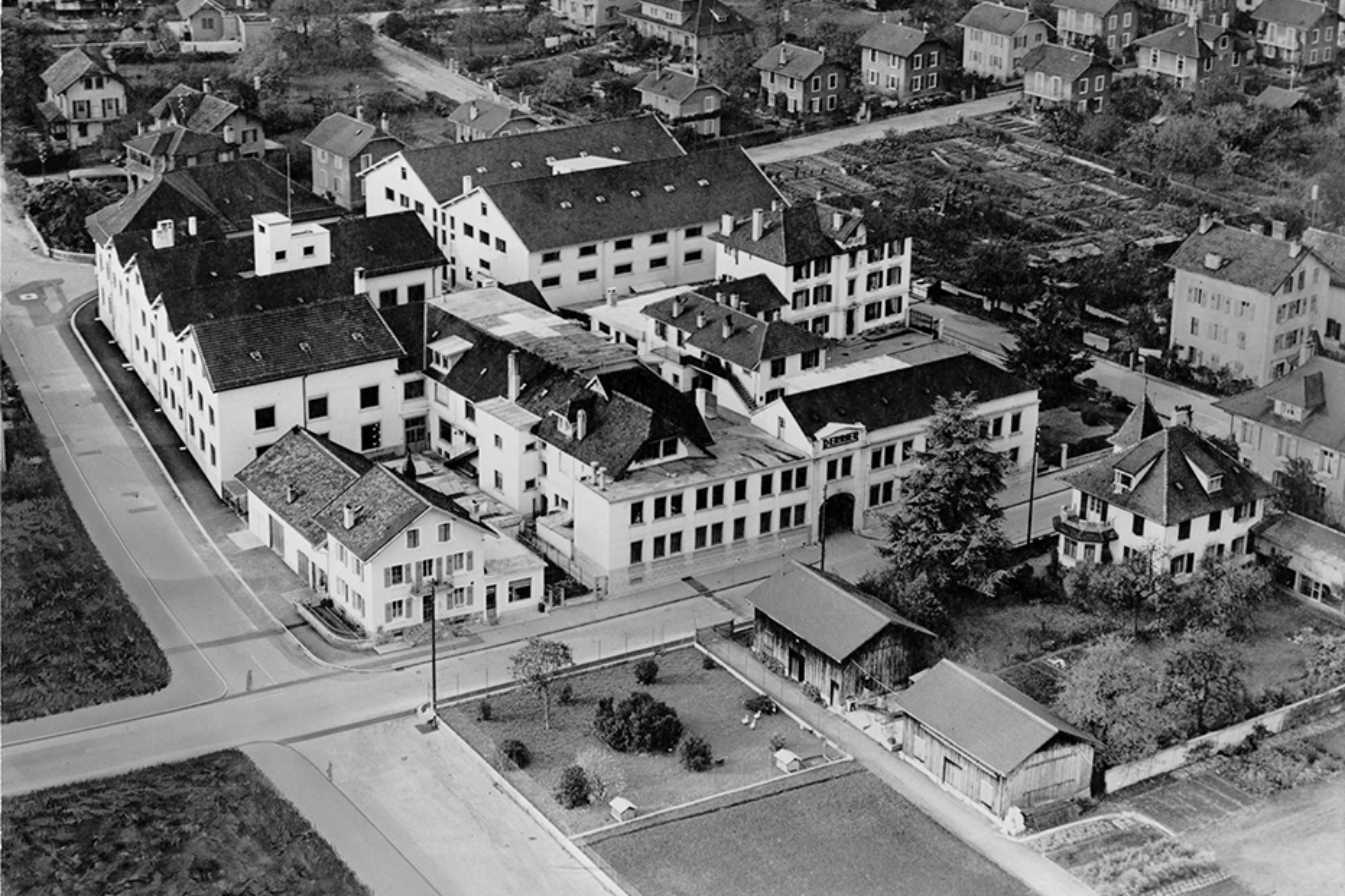 Histoire de la Chocolaterie Perrrier, Chavannes-près-Renens